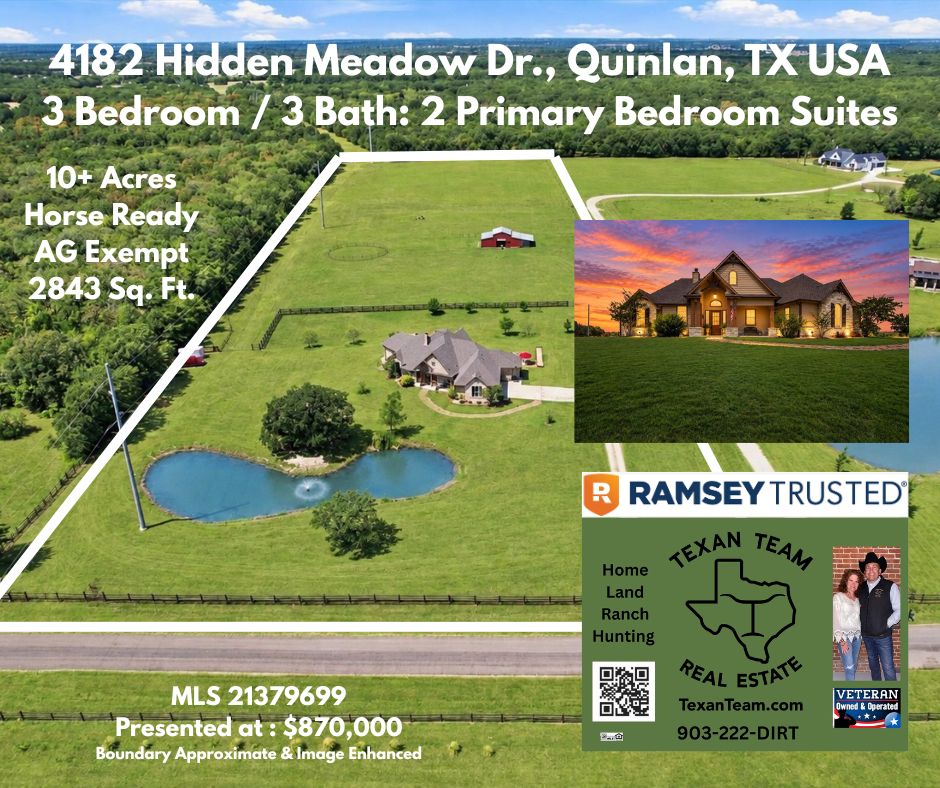 Just Listed Hidden Meadow